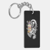Astronaut Birthday Cake Sleutelhanger (Voorkant Links)