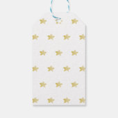 Astronaut Birthday Dank u Label Cadeaulabel (Achterkant)