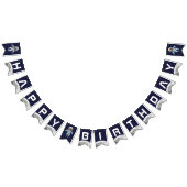 Astronaut Birthday Party 1st Trip Around the Sun Vlaggetjes (Alle)