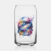Astronaut Blikvorm Glas (Achterkant)