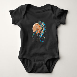 Astronaut BMX Moon Space Biker Romper