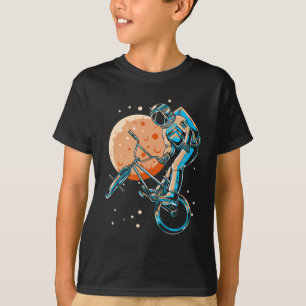 Astronaut BMX-motorenbakker T-shirt