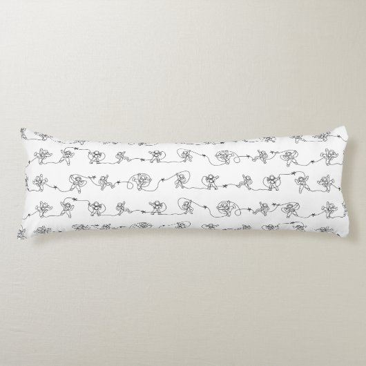 Astronaut Body Pillow Lichaamskussen (Voorkant)