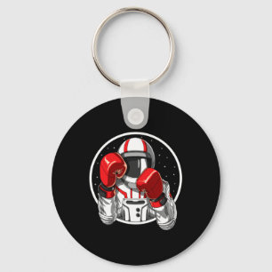 Astronaut Boksen Muay Thai Bokser Kickboksen Marti Sleutelhanger