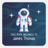 Astronaut Book Label (Voorkant)
