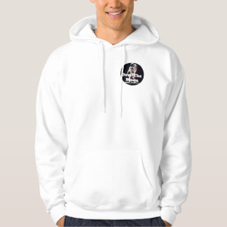 Astronaut boven de maan hoodie