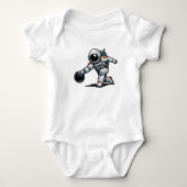 Astronaut Bowling Romper (Voorkant)