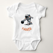 Astronaut Bowling Romper (Voorkant)