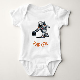 Astronaut Bowling Romper