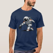 Astronaut Bowling T-shirt (Voorkant)