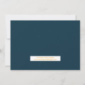 Astronaut Boy Space Birthday Party Invitation Kaart (Achterkant)