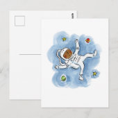 Astronaut Briefkaart (Voorkant / Achterkant)