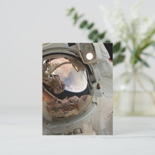 Astronaut Briefkaart (Staand voorkant)