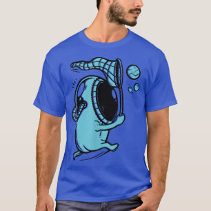 Astronaut Bubble Cartoon Space T-shirt