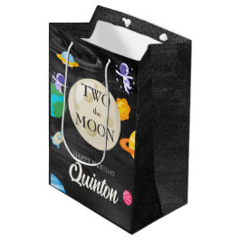 Astronaut Buitenruimte 2e verjaardag Medium Cadeauzakje