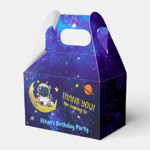 Astronaut Buitenruimte Birthday Party Favor Box Bedankdoosjes