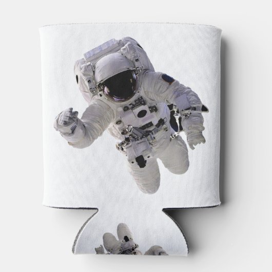 Astronaut Buitenruimte Blikjeskoeler (Achterkant)