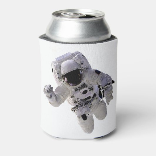 Astronaut Buitenruimte Blikjeskoeler (Blikje Achterkant)