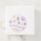 Astronaut Buitenruimte Dag Dank u Bedankjes Labels (In situ)