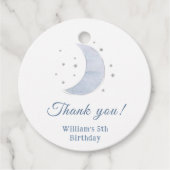 Astronaut Buitenruimte Dag Dank u Bedankjes Labels (Voorkant)