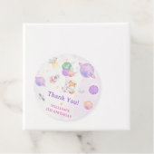 Astronaut Buitenruimte Dag Dank u Bedankjes Labels (In situ)