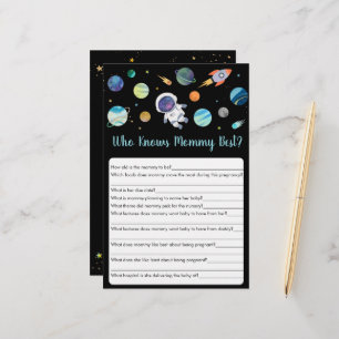 Astronaut Buitenruimte die mama het beste spel ken