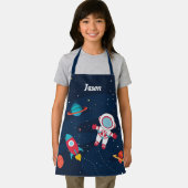 Astronaut Buitenruimte Raketschip op maat Schort (Insitu)