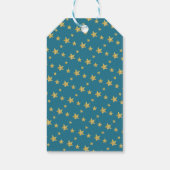 Astronaut Buitenruimte Verjaardag Bedankt Cadeaulabel (Achterkant)