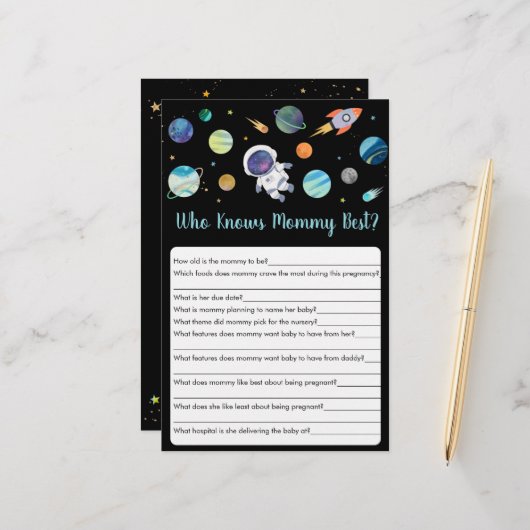 Astronaut Buitenruimte Wie Kent Mammie Het Best Sp (Voorkant / Achterkant in situ)