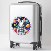 Astronaut Bunny Odyssey Sticker (Koffer)