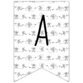Astronaut Bunting Flags Vlaggetjes (Derde vlag)