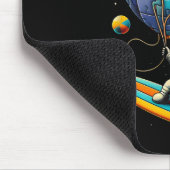 Astronaut Bylloon Autism Awareness Space Autistisc Muismat (Hoek)