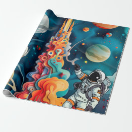 Astronaut Cadeaupapier