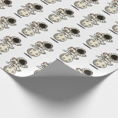 Astronaut Cadeaupapier (Hoek)