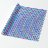 Astronaut Cadeaupapier (Uitgerold)
