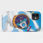 Astronaut Cadet Badge Case-Mate iPhone Case (Achterkant (horizontaal))