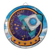 Astronaut Cadet Badge Dartbord (Voorkant)