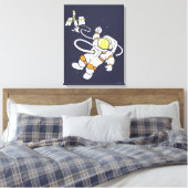 Astronaut Canvas Afdruk (Insitu (Slaapkamer))