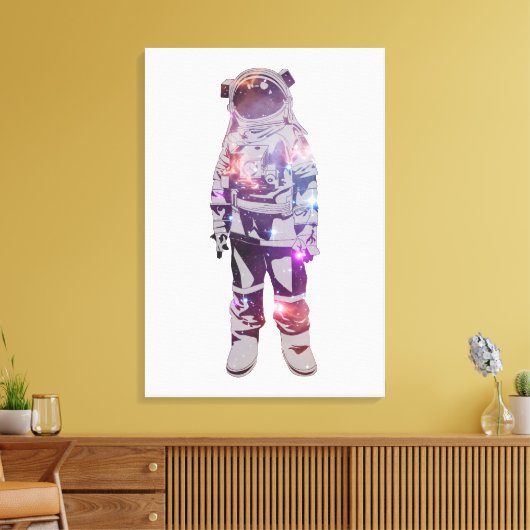 Astronaut Canvas Afdruk (Insitu (Woonkamer))