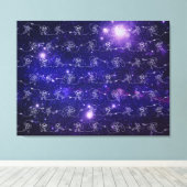 Astronaut Canvas Afdruk (Insitu (Houten vloer))