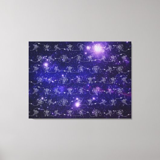 Astronaut Canvas Afdruk (Voorkant)
