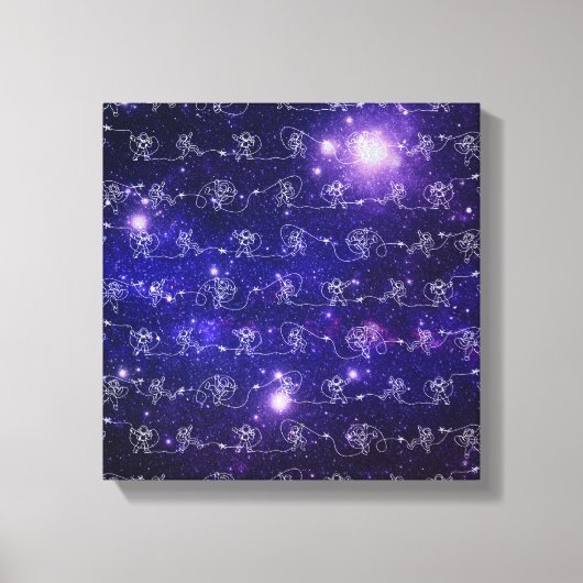 Astronaut Canvas Afdruk (Voorkant)