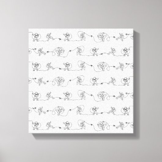 Astronaut Canvas Print (Voorkant)