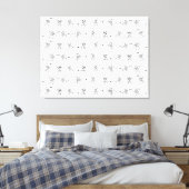 Astronaut Canvas Print (Insitu (Slaapkamer))