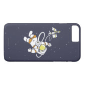 Astronaut Case-Mate iPhone Case (Achterkant (Horizontaal))