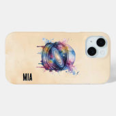 Astronaut Case-Mate iPhone Case (Achterkant (horizontaal))