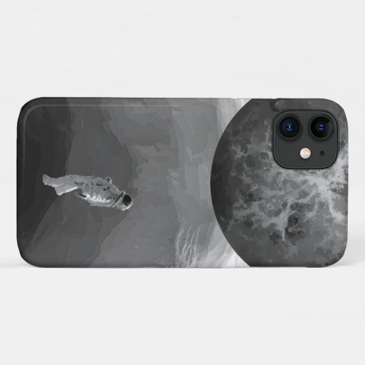 ASTRONAUT Case-Mate iPhone CASE (Achterkant (horizontaal))