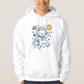 Astronaut Cat Adventure Hoodie (Voorkant)