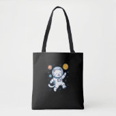 Astronaut Cat Adventure Tote Bag (Voorkant)