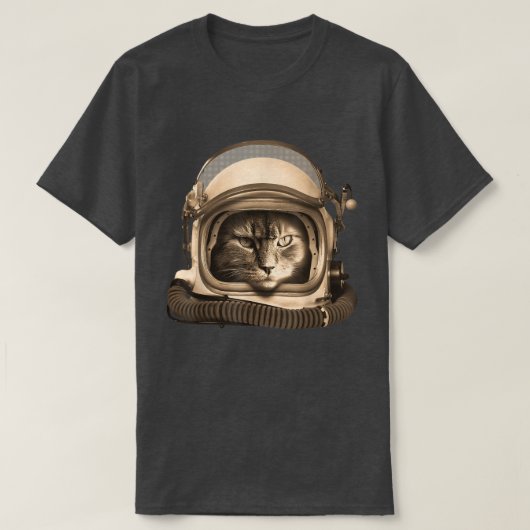Astronaut Cat Astronomy Spaceman Kitty Space T-shirt (Design voorkant)